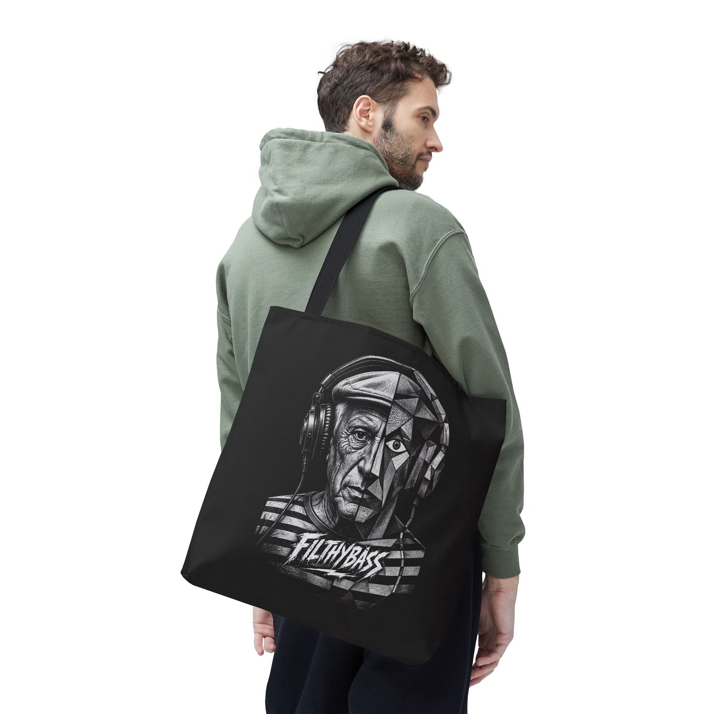 Pablo Picasso goes shopping - FILTHYBASS - tote bag