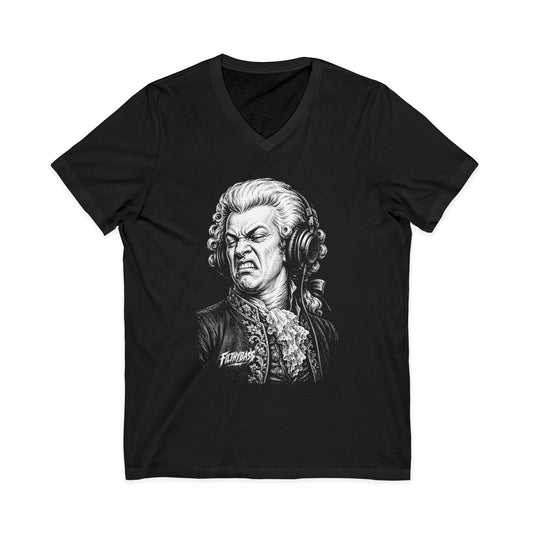 Amadeus Mozart Approves - FILTHYBASS - V-Neck Shirt