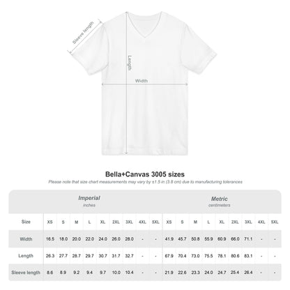 Elvis Rocking the night away - FILTHYBASS - V-Neck Shirt