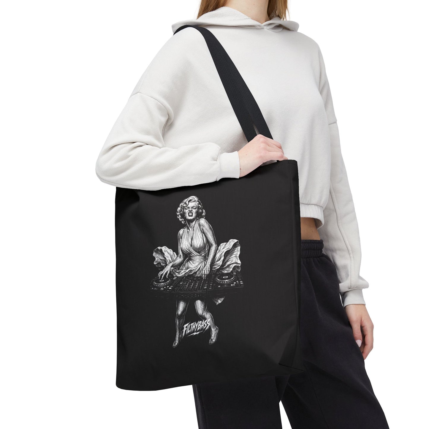 Marilyn Monroe's drop is just too much - FILTHYBASS - Tote Bag
