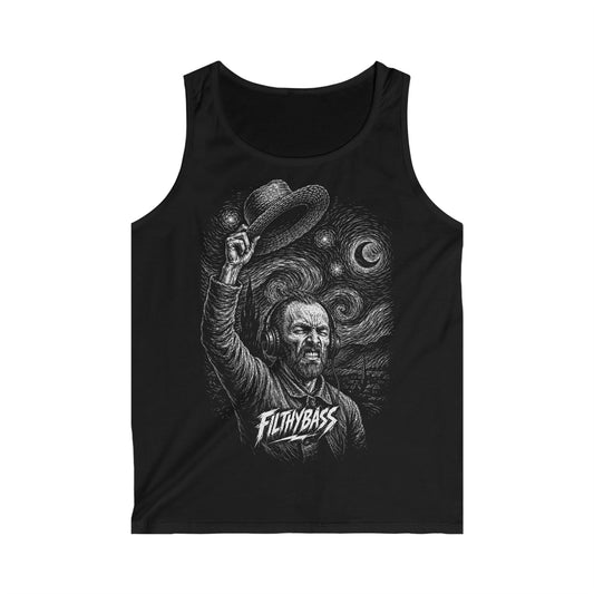 Vincent Van Gogh goes Starry Eyes - FILTHYBASS - Tanktops