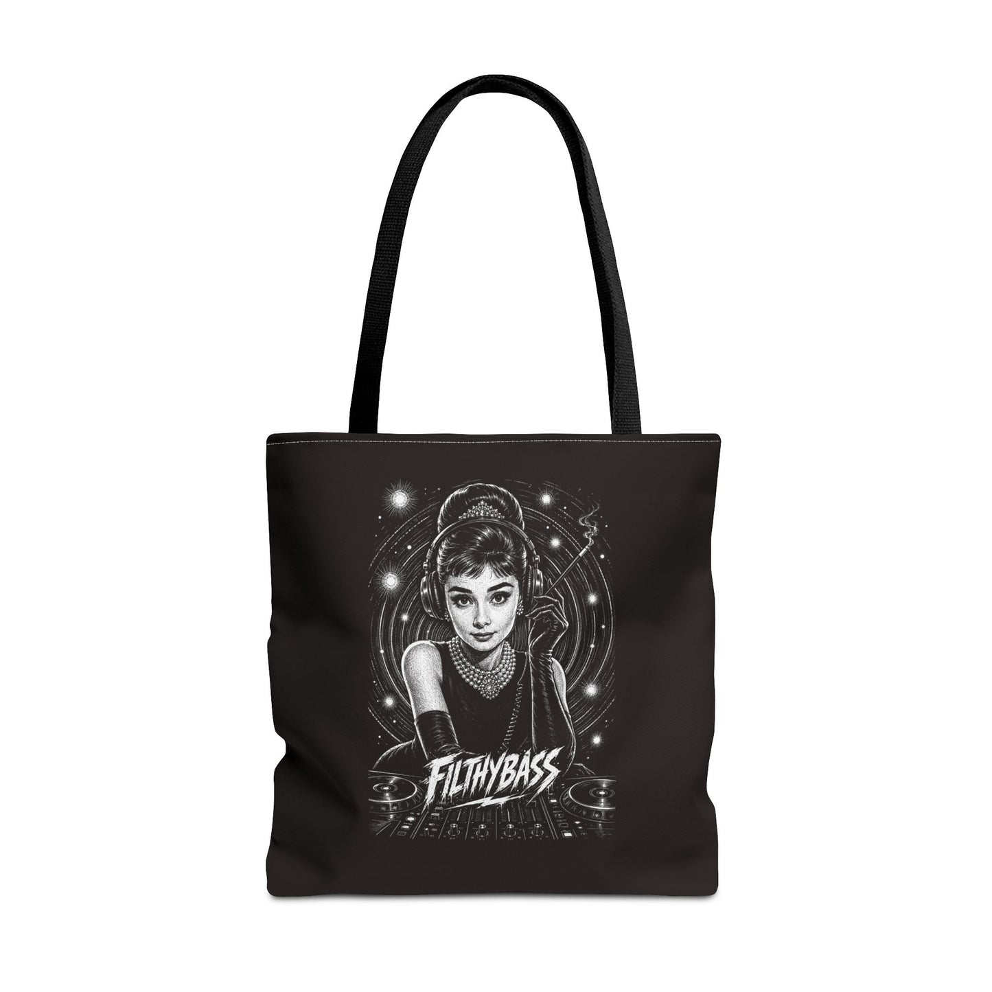 Audrey Hepburn stares into the soul - FILTHYBASS - Tote Bag