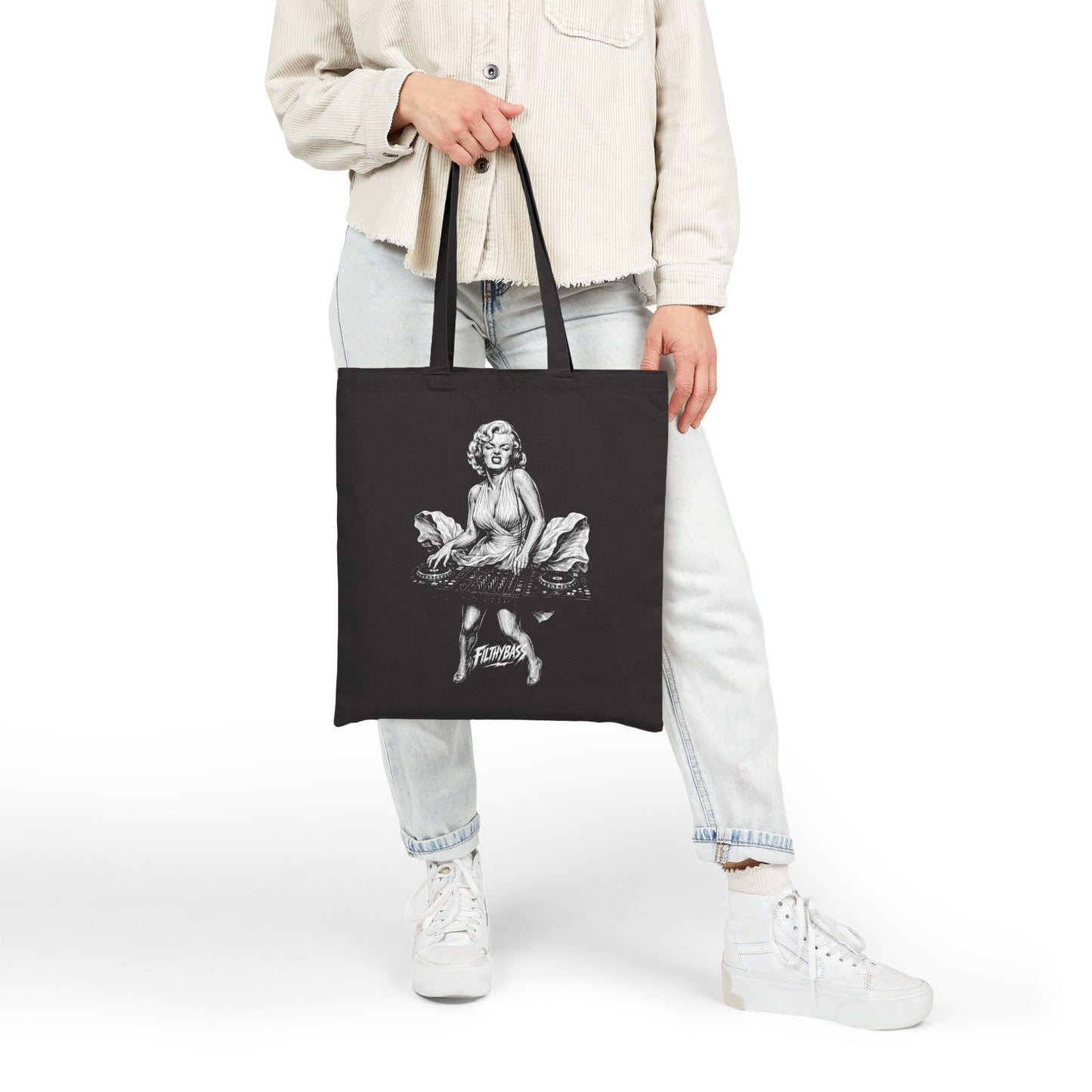 Marilyn Monroe's drop is just too much - FILTHYBASS - Tote Bag