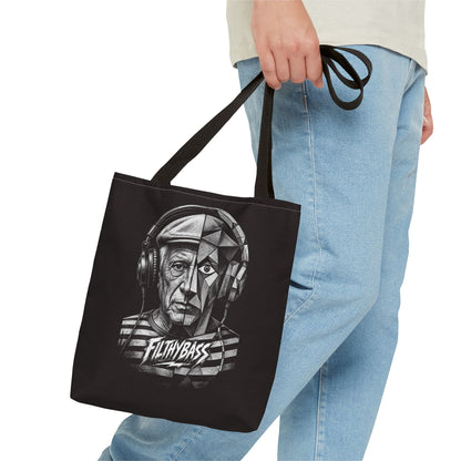 Pablo Picasso goes shopping - FILTHYBASS - tote bag