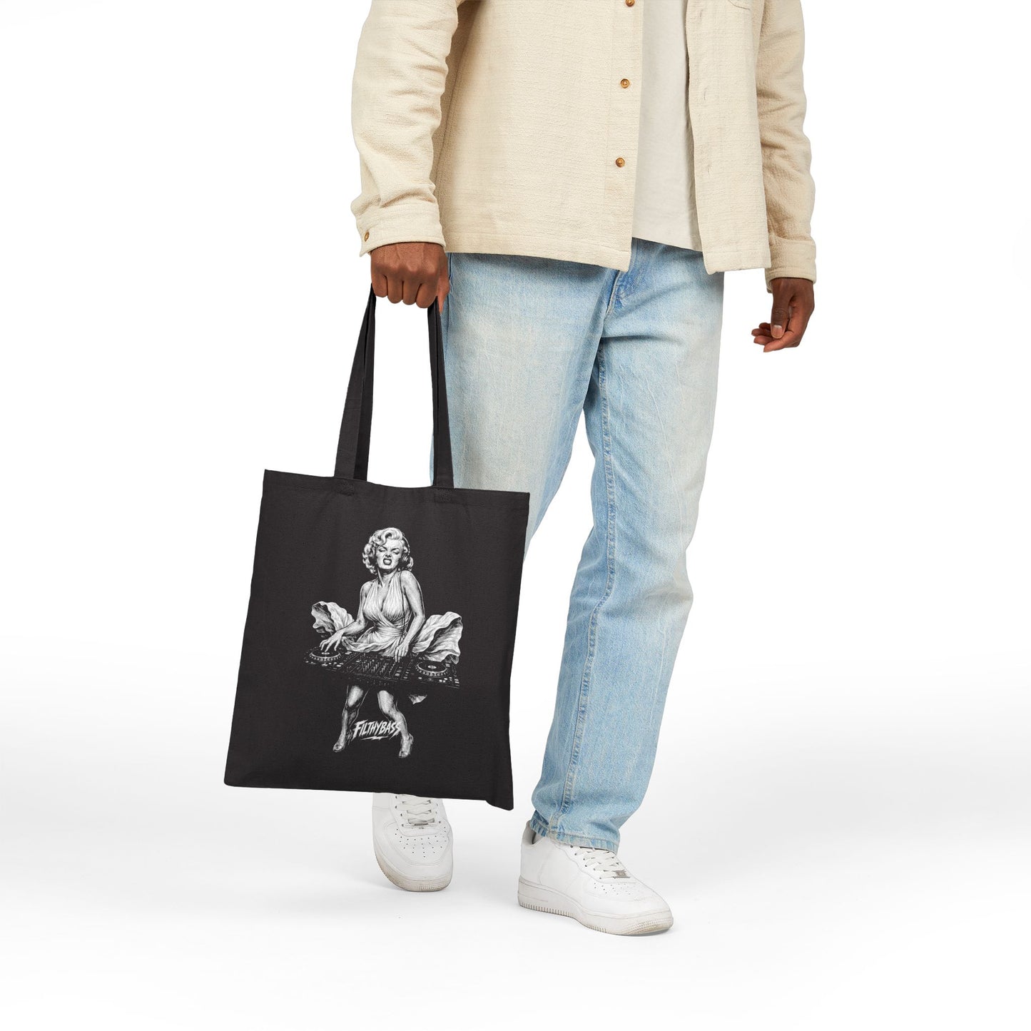 Marilyn Monroe's drop is just too much - FILTHYBASS - Tote Bag