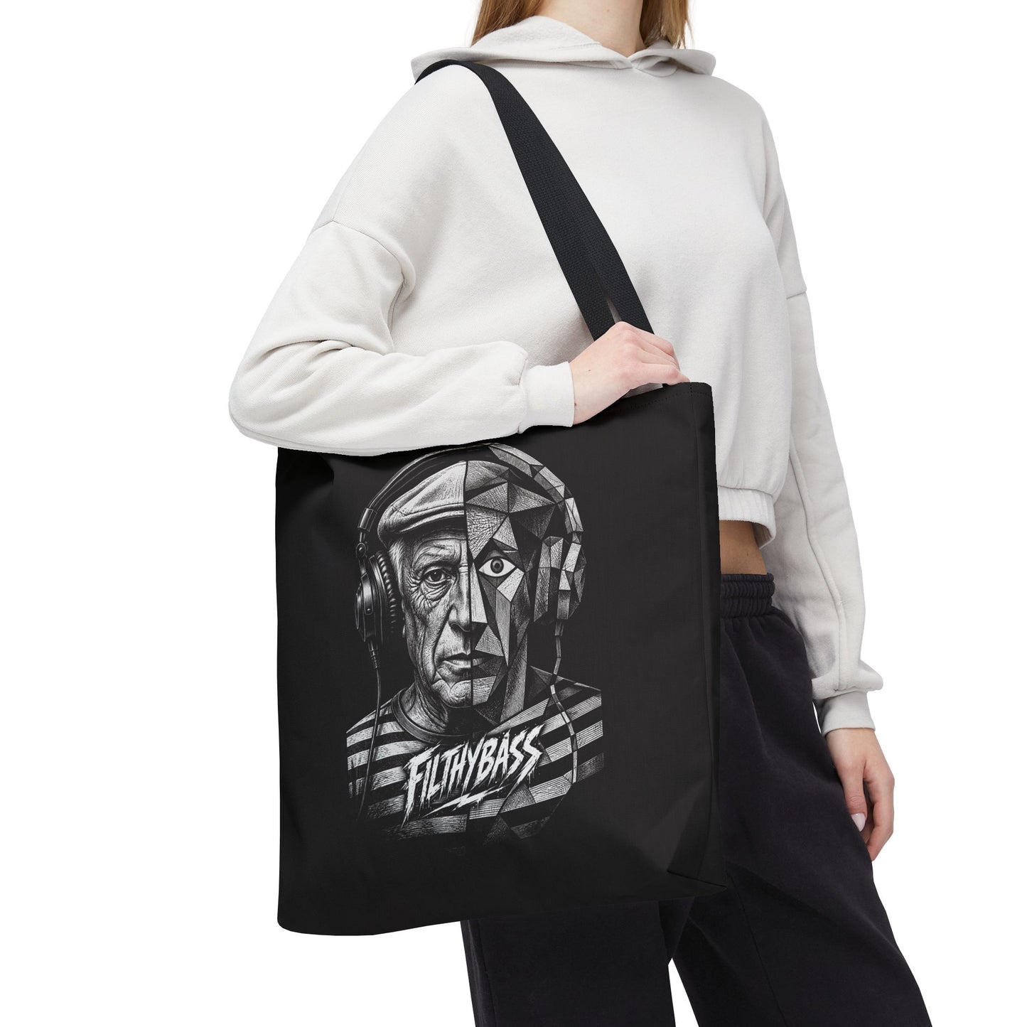 Pablo Picasso goes shopping - FILTHYBASS - tote bag