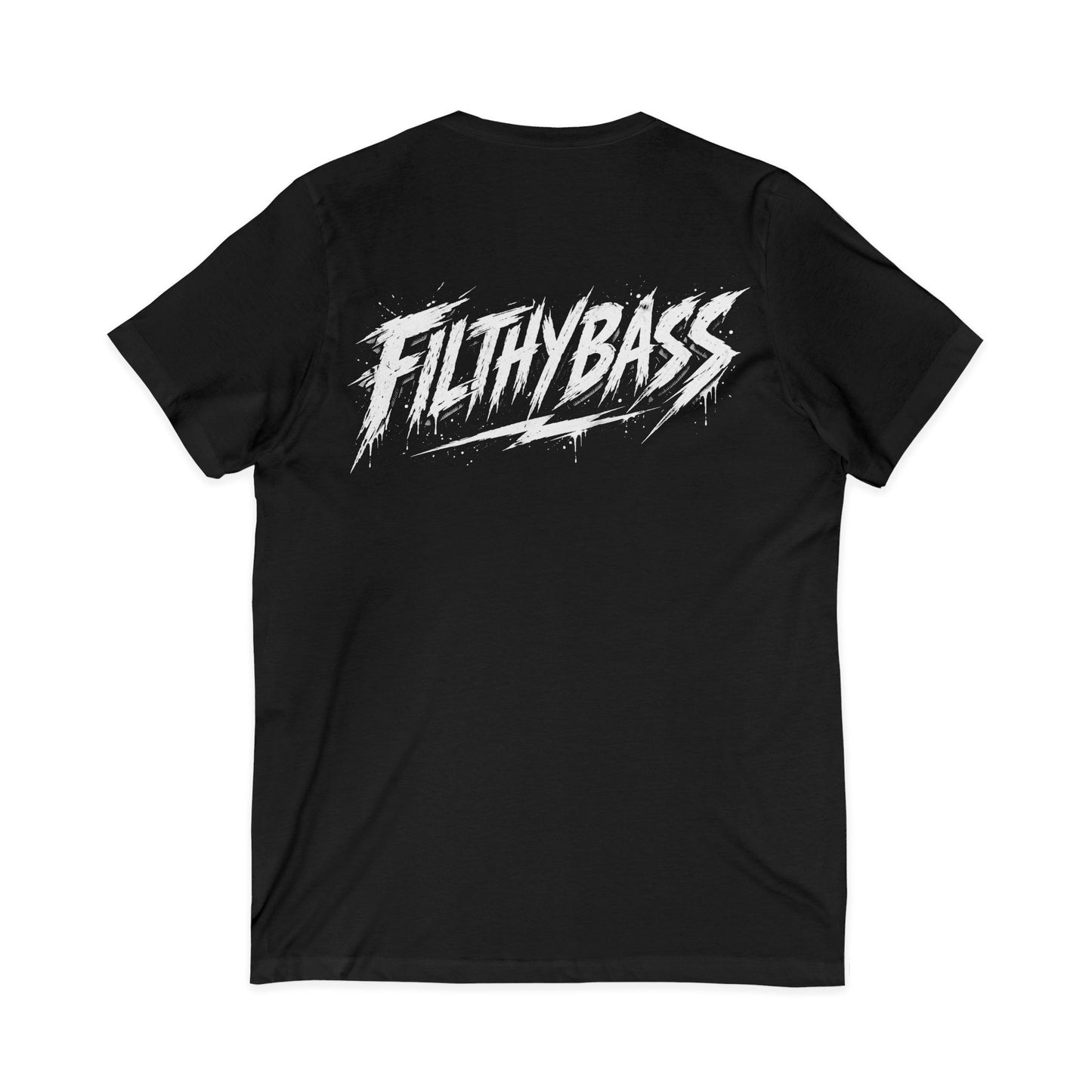 Elvis Rocking the night away - FILTHYBASS - V-Neck Shirt