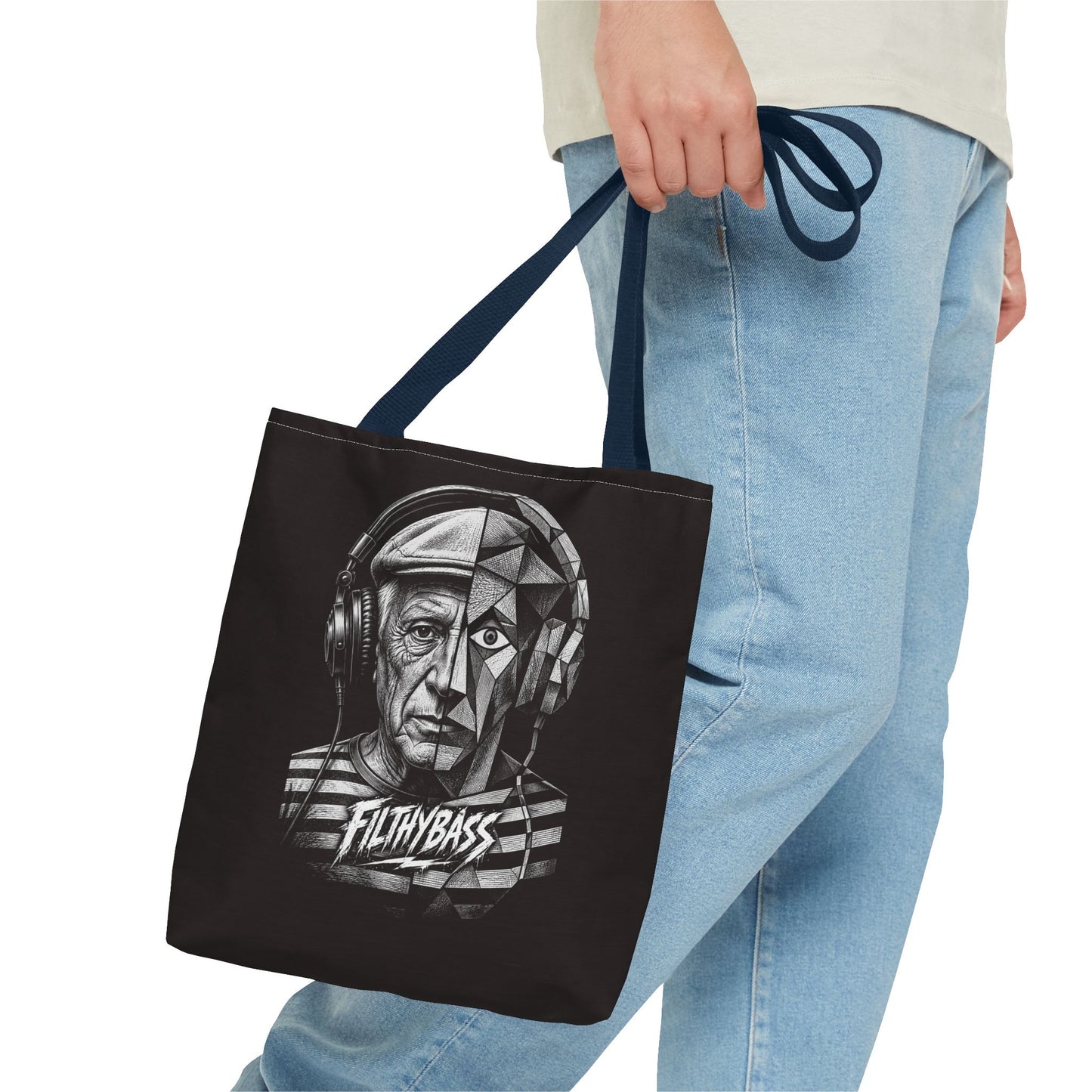 Pablo Picasso goes shopping - FILTHYBASS - tote bag