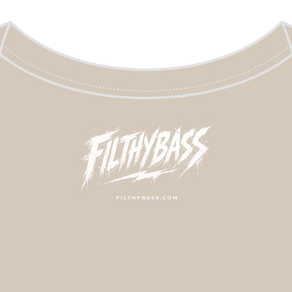 FILTHYBASS label printed inside the neck