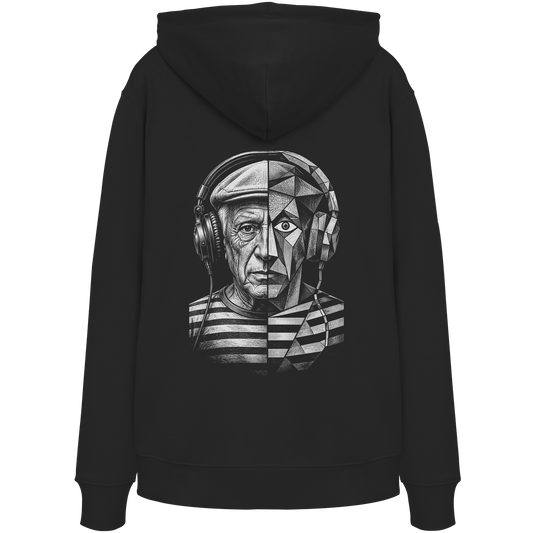 Pablo Picasso Went Half Cubist at the Drop - FILTHYBASS - Organic Hoodie