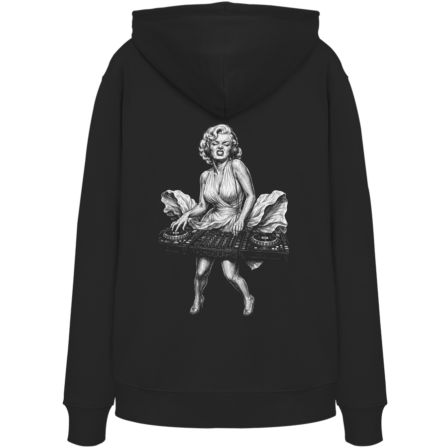 Marilyn Monroe Droppin Bass - FILTHYBASS - Organic Hoodie