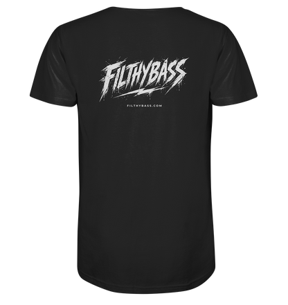 SHIRTIGO - Amadeus Mozart Approves - FILTHYBASS - V-Neck Shirt