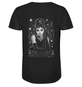 Audrey Hepburn houdt haar gezicht in de plooi - FILTHYBASS - V-Neck Shirt