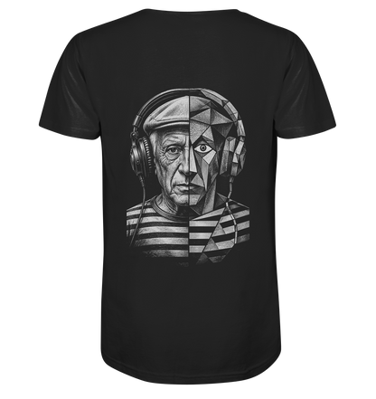 Pablo Picasso ging half kubistisch bij de drop - FILTHYBASS - V-Neck Shirt