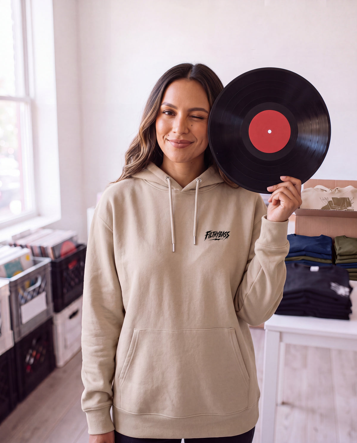 Frame 11: An LP and a wink · Audrey