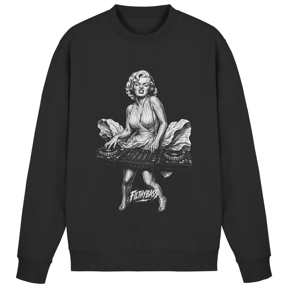 Marilyn Monroe Droppin Bass - FILTHYBASS - Sweatshirt