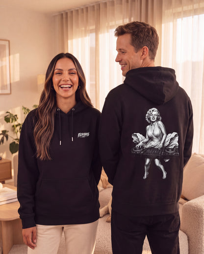 Marilyn Monroe Droppin Bass - FILTHYBASS - Organic Hoodie — lifestyle