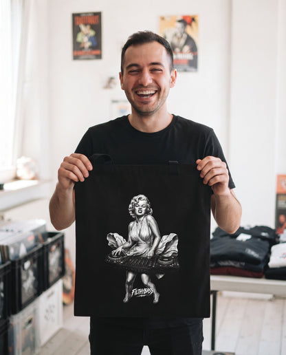 Marilyn Monroe's drop is just too much - FILTHYBASS - Tote Bag — lifestyle