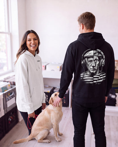 Pablo Picasso Went Half Cubist at the Drop - FILTHYBASS - Organic Hoodie — lifestyle